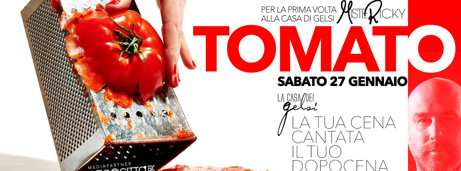 Tomato - sabato sera alla Casa dei Gelsi